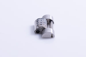 Rolex Day-Date platinum diamond center link for model 118346 FCD17716