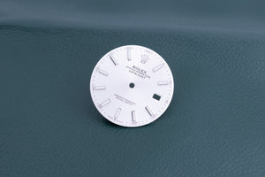 Rolex Silver Index marker Dial for model 126300 - 126334 FCD24706
