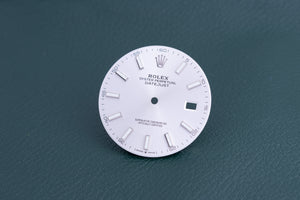 Rolex Silver Index marker Dial for model 126300 - 126334 FCD24745