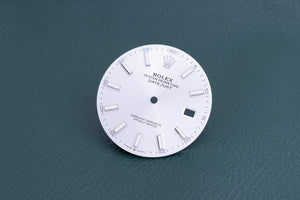 Rolex Silver Index marker Dial for model 126300 - 126334 FCD24748