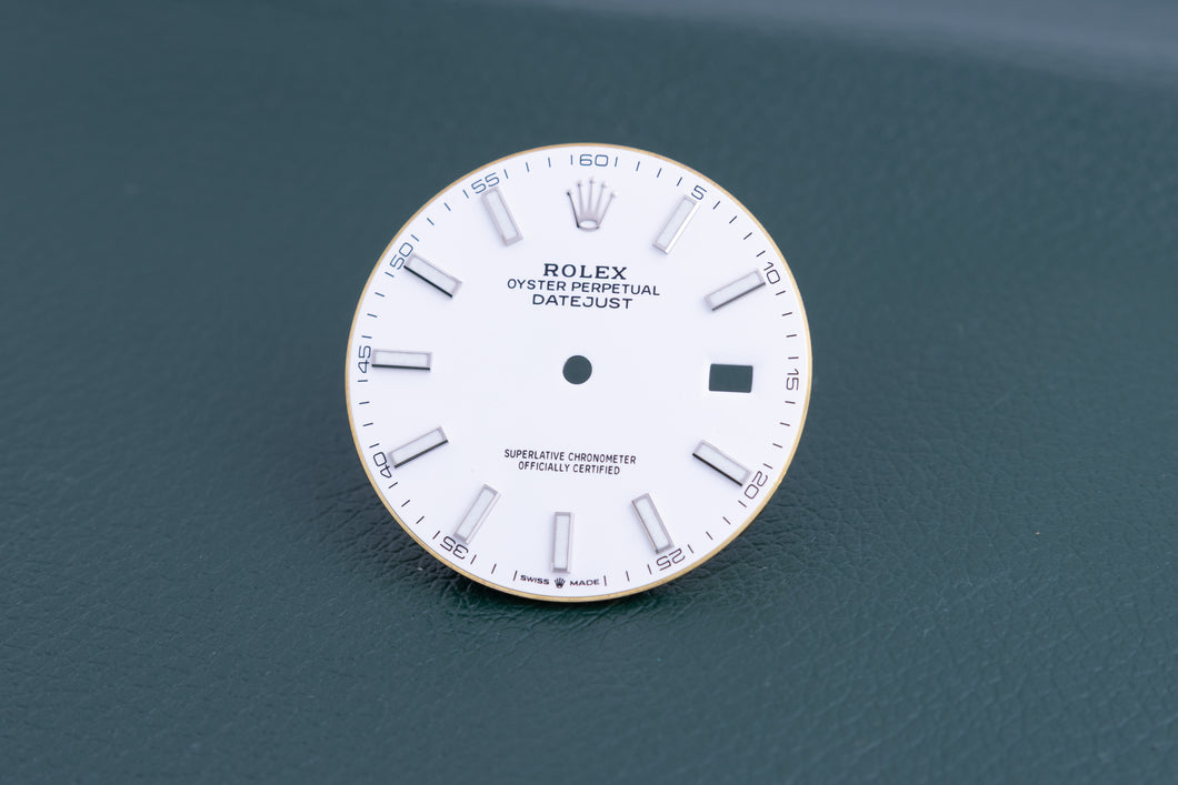 Rolex White Index marker Dial for model 126300 - 126334 FCD24773