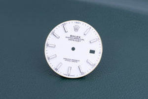 Rolex White Index marker Dial for model 126300 - 126334 FCD24786