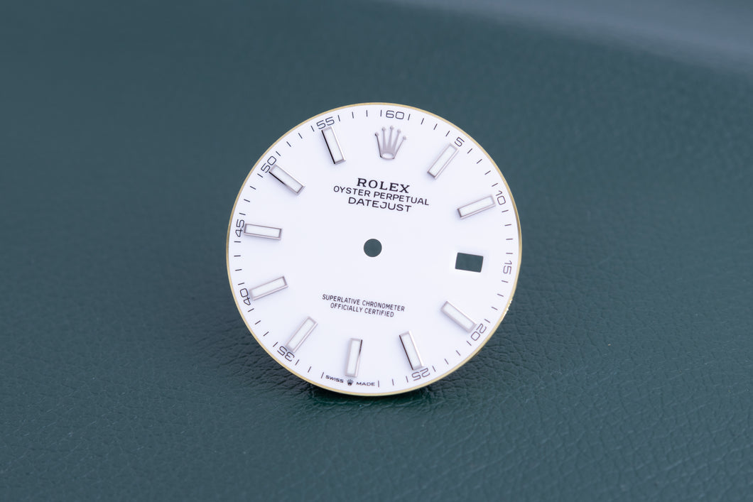 Rolex White Index marker Dial for model 126300 - 126334 FCD24786