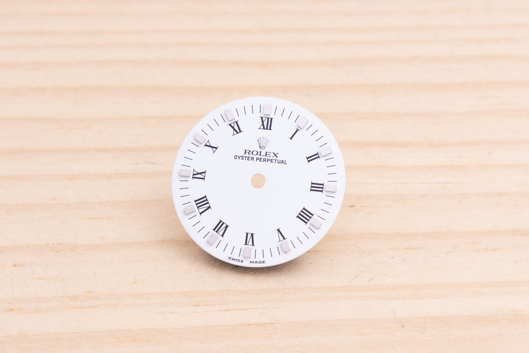 Rolex Oyster Perpetual White Stick with Roman marker for model 78200 FCD11116