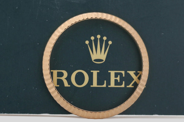 Load image into Gallery viewer, Rolex 18k Yellow Gold Midsize Fluted Bezel 4.1g for 78273 - 78278 FCD12146
