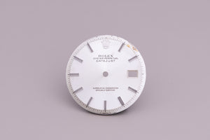 Rolex Datejust Silver Stick marker dial for model 1601 FCD13387