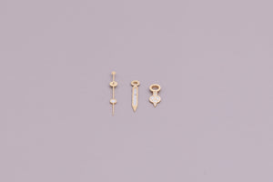 Rolex Ladies Yachtmaster set of Luminova yellow hands for model 69628 FCD14805