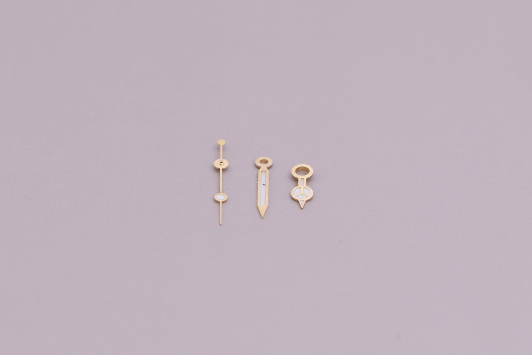 Rolex Ladies Yachtmaster set of Luminova yellow hands for model 69628 FCD14805