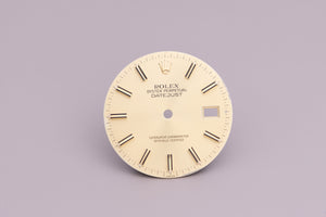 Rolex Mens Datejust Champagne Stick Dial for 16013 FCD14847