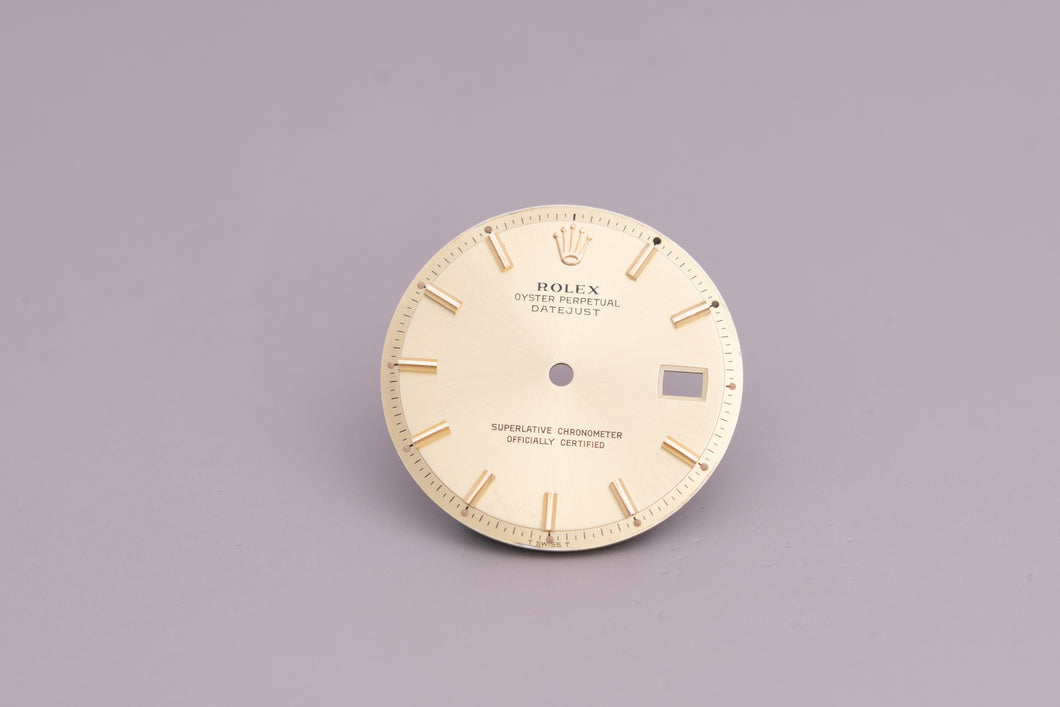 Rolex Mens Datejust Champagne Stick Dial for 1601 - 1603 FCD14860