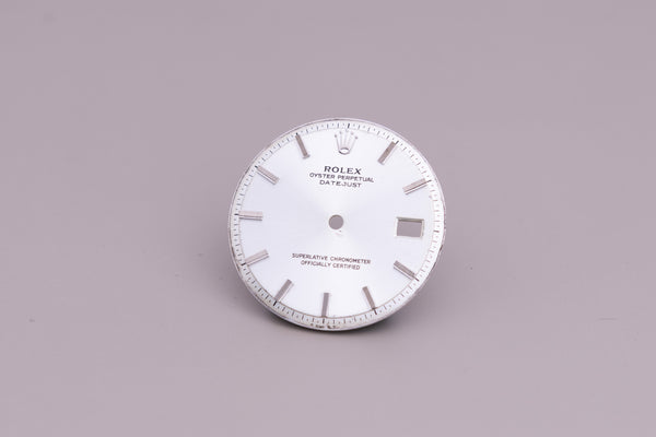 Load image into Gallery viewer, Rolex Mens Datejustsilver Stick Dial for 1601 - 1603 FCD14888
