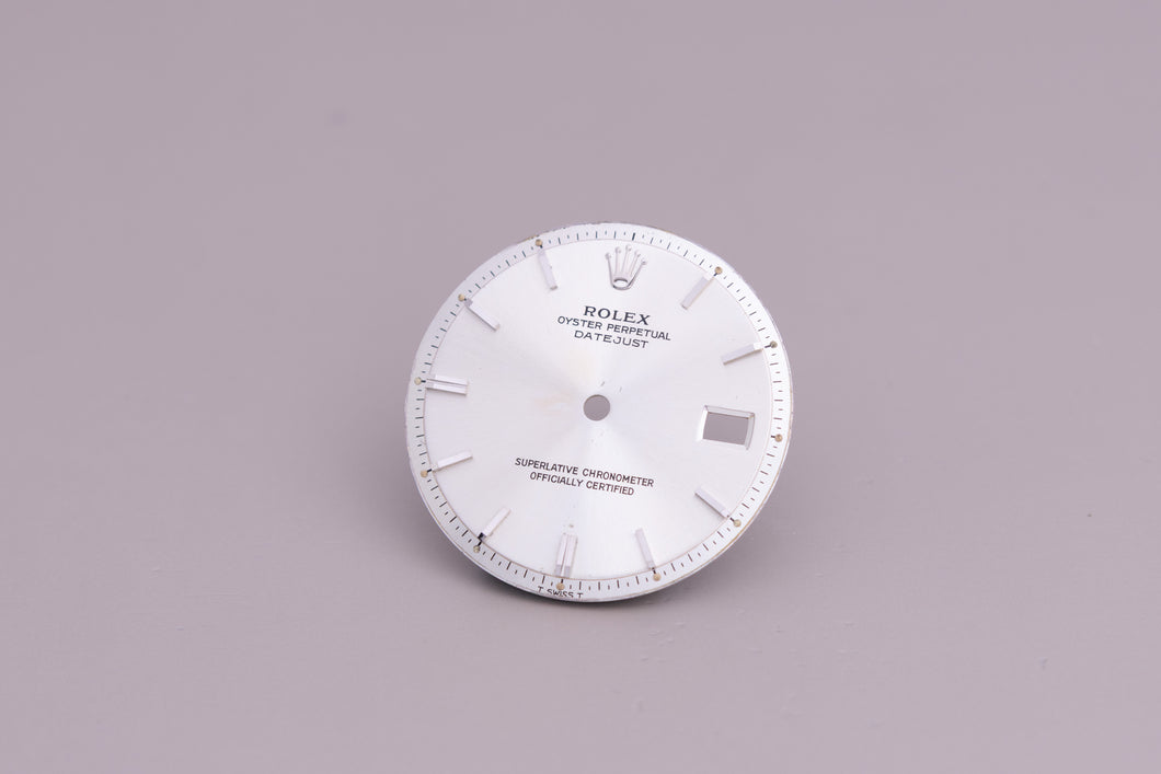 Rolex Mens Datejustsilver Stick Dial for 1601 - 1603 FCD14901
