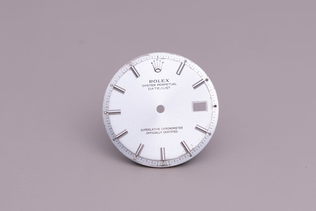 Rolex Mens Datejustsilver Stick Dial for 1601 - 1603 FCD14912