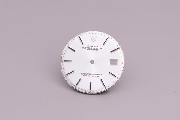 Load image into Gallery viewer, Rolex Mens Datejustsilver Stick Dial for 1601 - 1603 FCD14942
