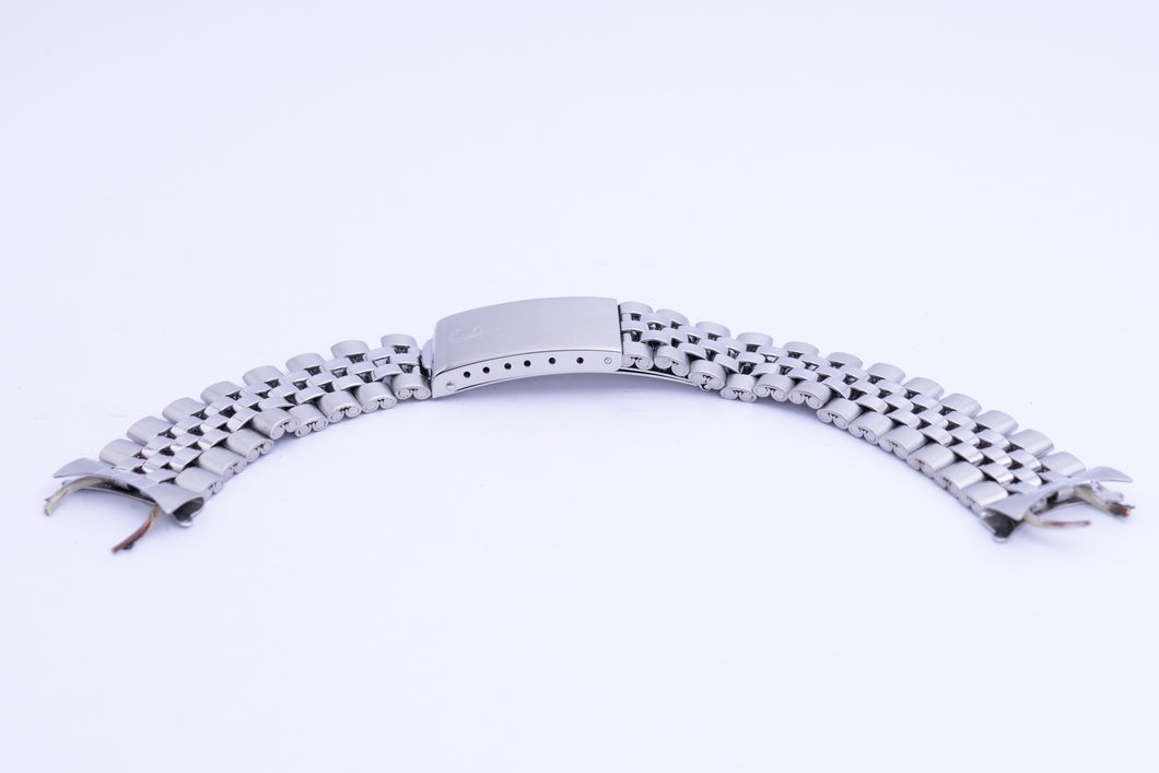Rolex Stainless Steel 20mm 6251H folded Jubilee Bracelet 55 Endpieces FCD15689