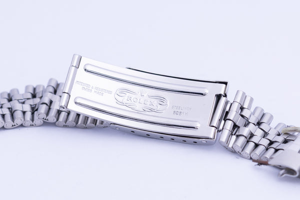Load image into Gallery viewer, Rolex Stainless Steel 20mm 6251H folded Jubilee Bracelet 55 Endpieces FCD15689
