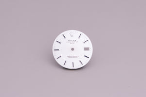 Rolex Date Silver stick dial some spotting  w/ hands for model 1500 FCD17568