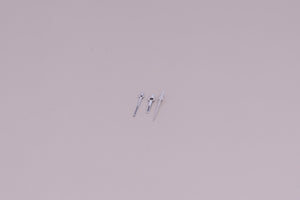 Rolex Date Silver stick dial some spotting  w/ hands for model 1500 FCD17568