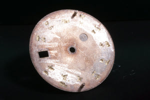 Rolex Date Silver stick dial some spotting  w/ hands for model 1500 FCD17568