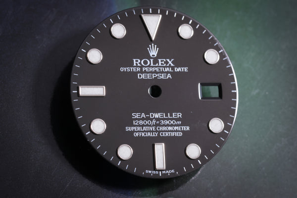 Load image into Gallery viewer, Rolex Oyster Perpetual DEEPSEA "chromalight" Dial for model 116660 FCD18446
