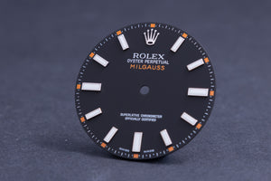 Rolex Black Milgauss Dial for Model 116400 FCD19786