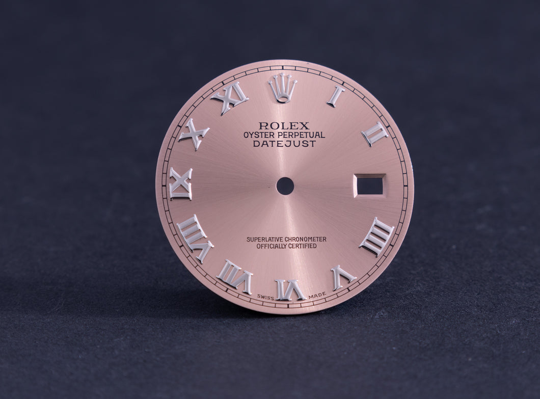Rolex Datejust Salmon Roman dial for model 16200 -16234 FCD20599