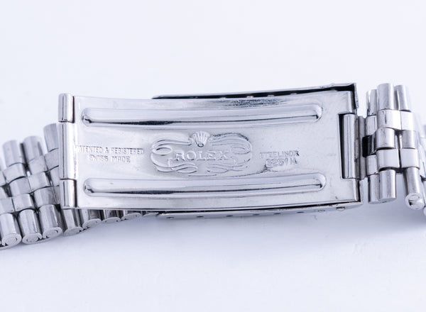 Load image into Gallery viewer, Rolex Steel 20mm Folded Jubilee Bracelet circa '69 FCD20828
