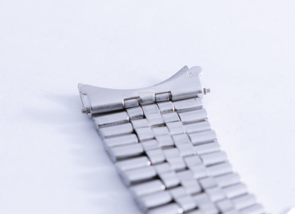 Load image into Gallery viewer, Rolex Steel 20mm Folded Jubilee Bracelet circa '69 FCD20828
