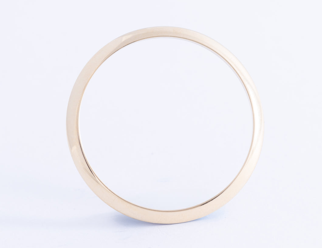 Rolex Yellow Gold Smooth Bezel for model 116203 - 116233 FCD21081
