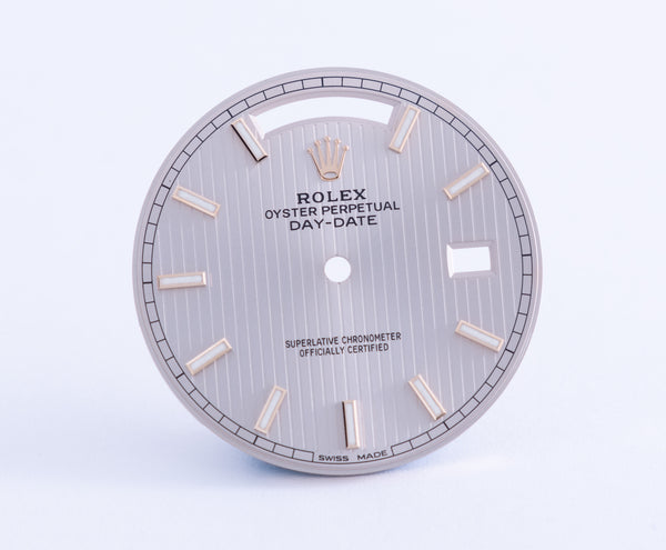 Load image into Gallery viewer, Rolex Rose Gold Daydate 40mm Rose Tapestry Dial for 228235 FCD21356
