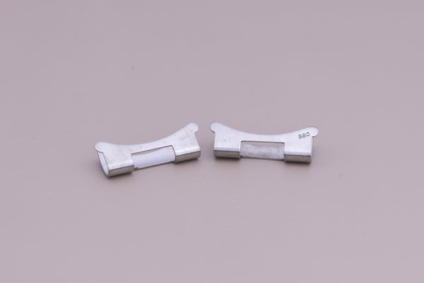 Load image into Gallery viewer, Rolex 20mm 580 End pieces Excellent condition FCD21829
