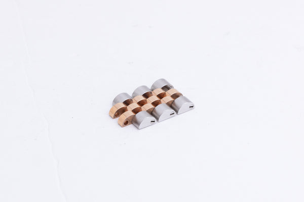 Load image into Gallery viewer, Rolex Midsize Rose and Steel Jubilee Link (1) for 178271 FCD21901
