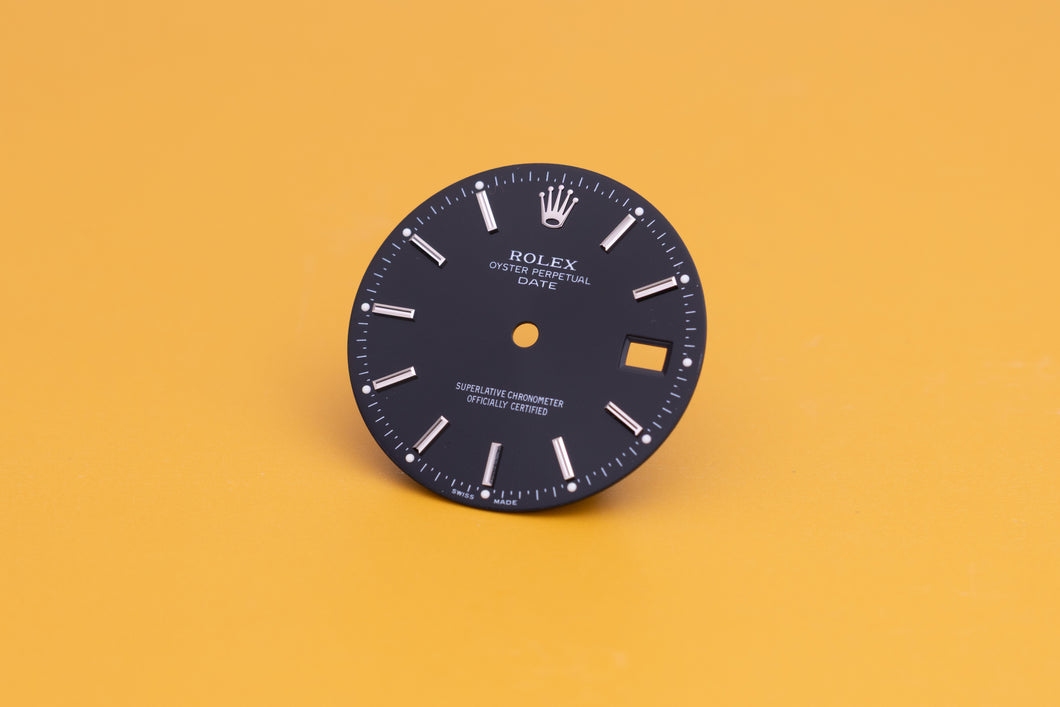 Rolex Date Black Index Dial for model 15200 FCD21939