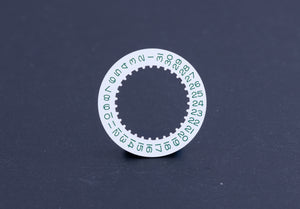 Rolex GMT Master II Black Dial - Hands - Green Disc for 116718 FCD22063