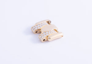 Rolex 18k Diamond link for model 81338 FCD22066
