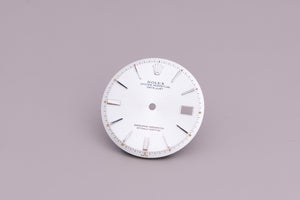 Rolex NQ Datejust Silver Wide 6-9 Stick Dial for 1600 - 1601 FCD22137