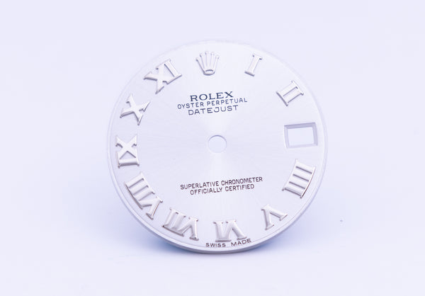 Load image into Gallery viewer, Rolex Midsize Rhodium Bold Roman Dial for 178274 FCD22406
