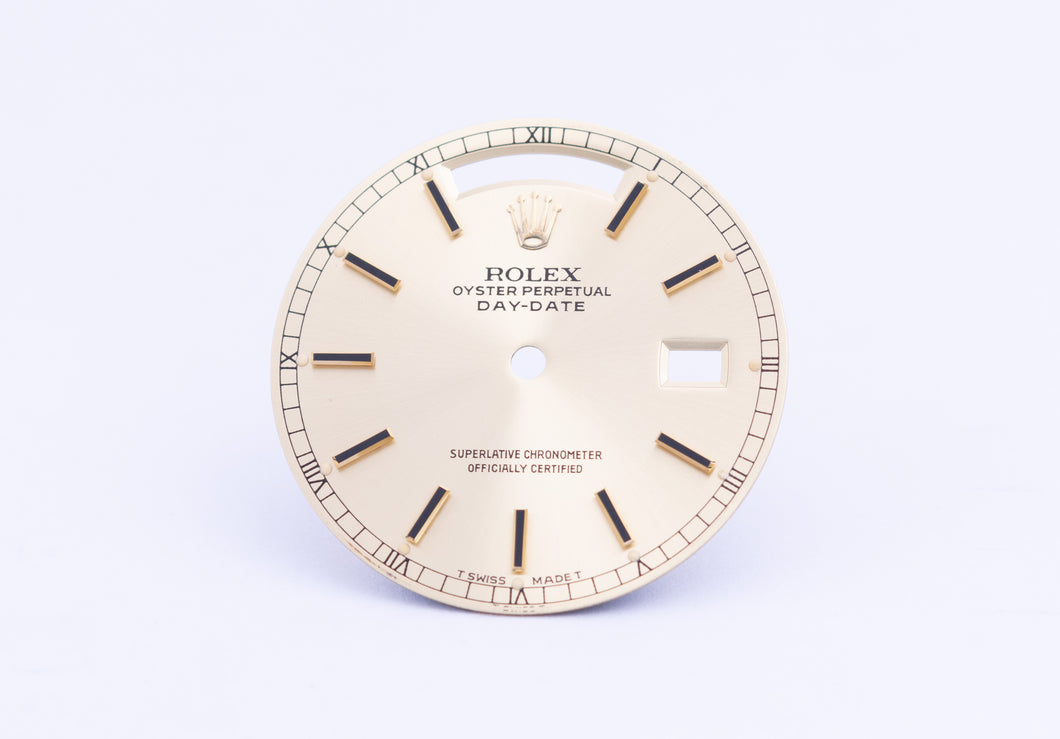 Rolex Day-Date Champagne Index Dial for model 18038 FCD22463