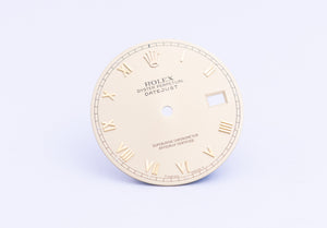 Rolex datejust Skinny Champagne Roman dial for model 16013 FCD22482