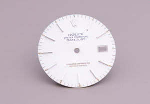 Rolex Datejust Silver Index Dial for model 16030 - 16014 FCD22504