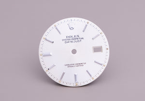 Rolex Datejust Silver Index Dial for model 16030 - 16014 FCD22506