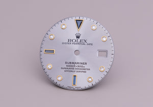 Rolex Submariner Swiss Made Slate Serti Dial for model 16613 - 16618 FCD22520