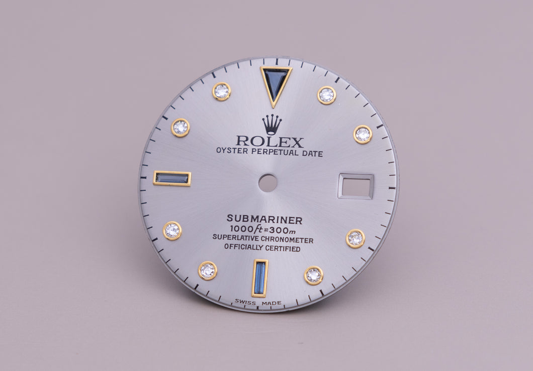 Rolex Submariner Swiss Made Slate Serti Dial for model 16613 - 16618 FCD22520