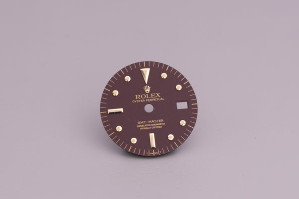 Load image into Gallery viewer, Rolex GMT Master Brown Nipple Dial for model 1675 FCD23578
