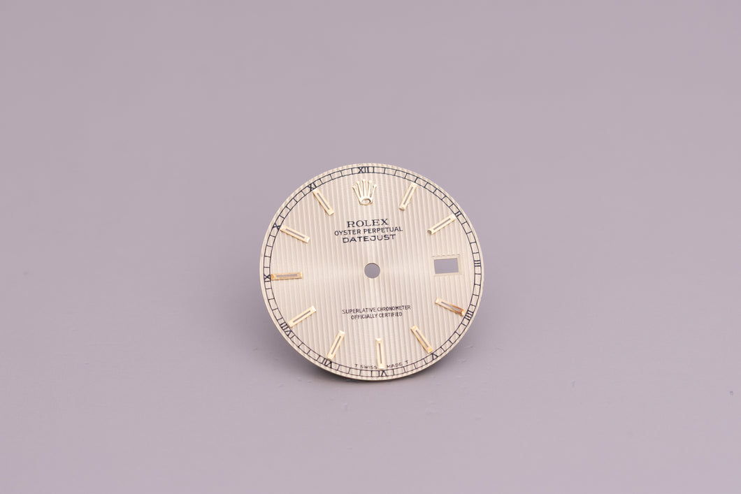 Rolex Datejust Champagne Tapestry Dial for model 16013 FCD23596