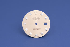 Rolex Datejust Champagne NO HASH Diamond Dial for 116233 FCD23656