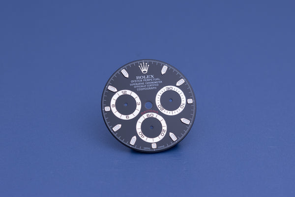 Load image into Gallery viewer, Rolex Daytona Black Lumi Dial for model 116520 FCD23661
