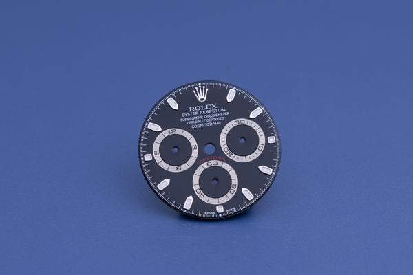 Load image into Gallery viewer, Rolex Daytona Black Lumi Dial for model 116520 FCD23662

