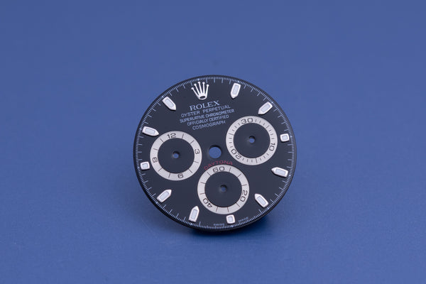 Load image into Gallery viewer, Rolex Daytona Black Lumi Dial for model 116520 FCD23665
