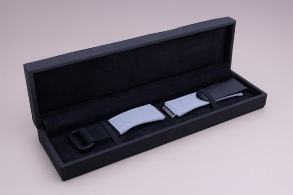 Load image into Gallery viewer, Richard Mille Light Grey Velcro Strap RM 67 FCD23700
